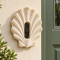 Coastal Shell Doorbell Surround — AI-generated design illustration